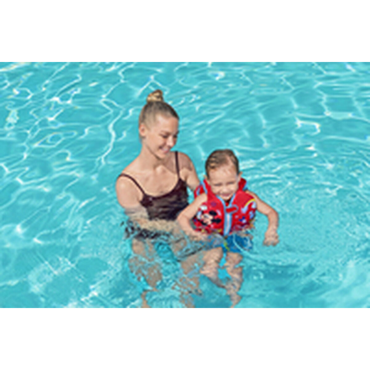 Giubbotto Salvagente Gonfiabile Bestway Mickey Mouse