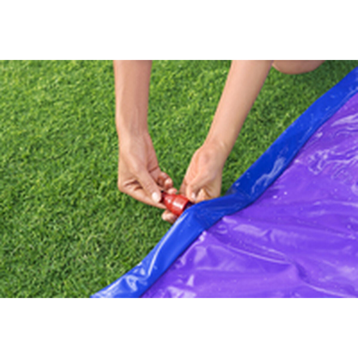 Scivolo ad acqua Bestway Scorrevole Doppia 488 x 138 cm