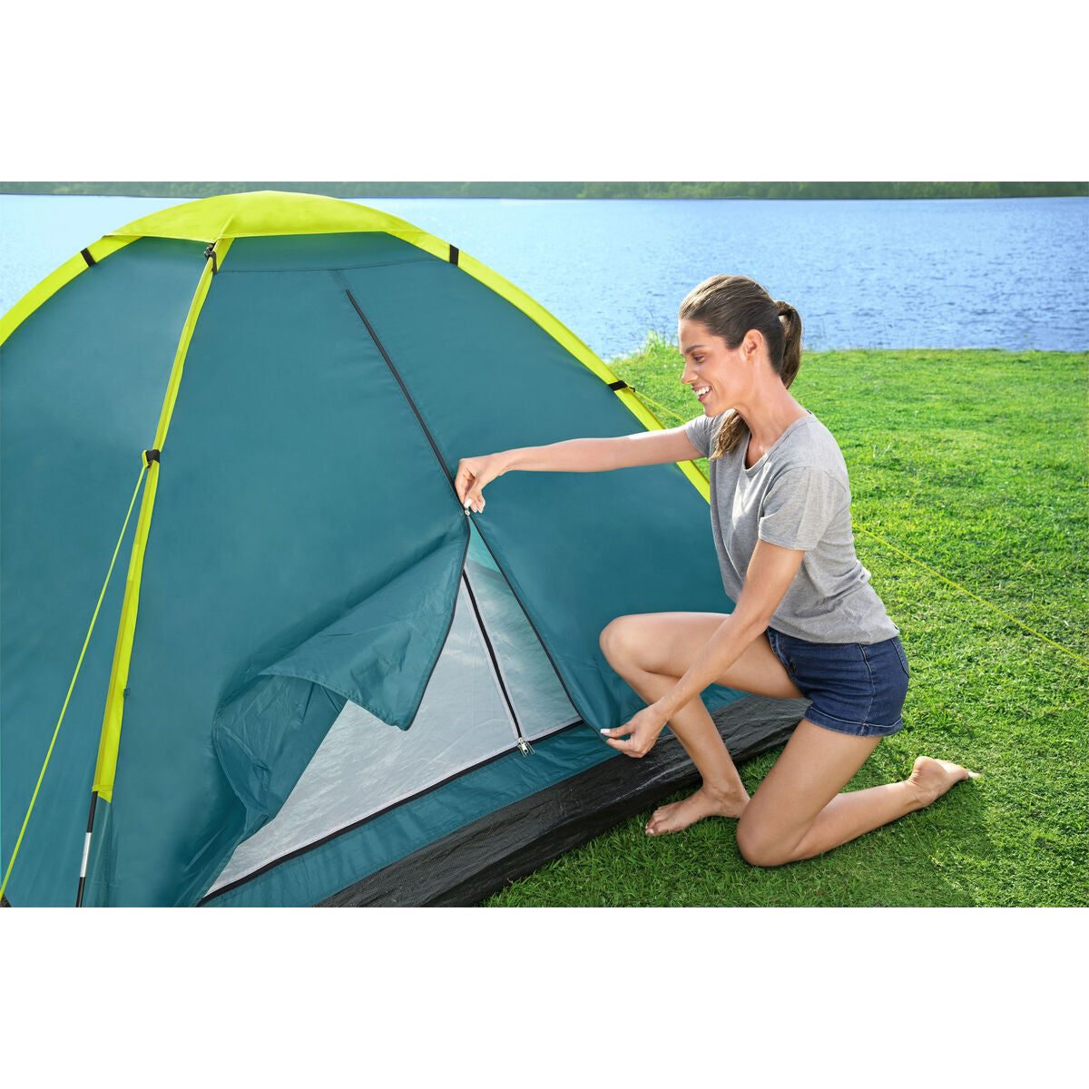 Tenda da Campeggio Bestway 205 x 145 x 100 cm Verde