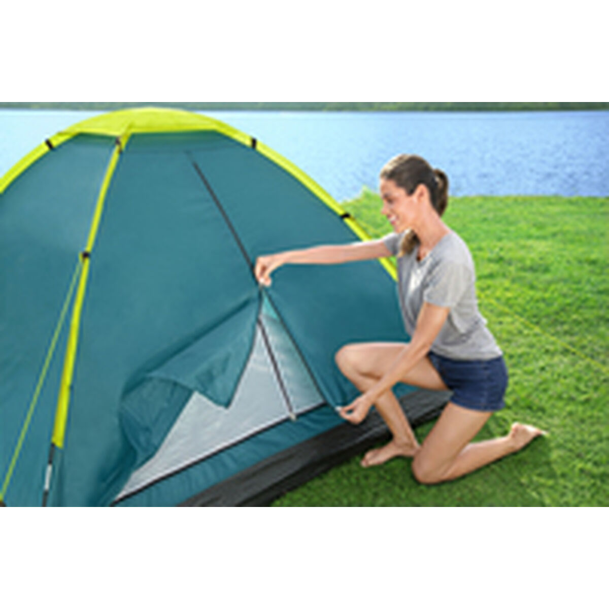 Tenda da Campeggio Bestway 205 x 145 x 100 cm Verde