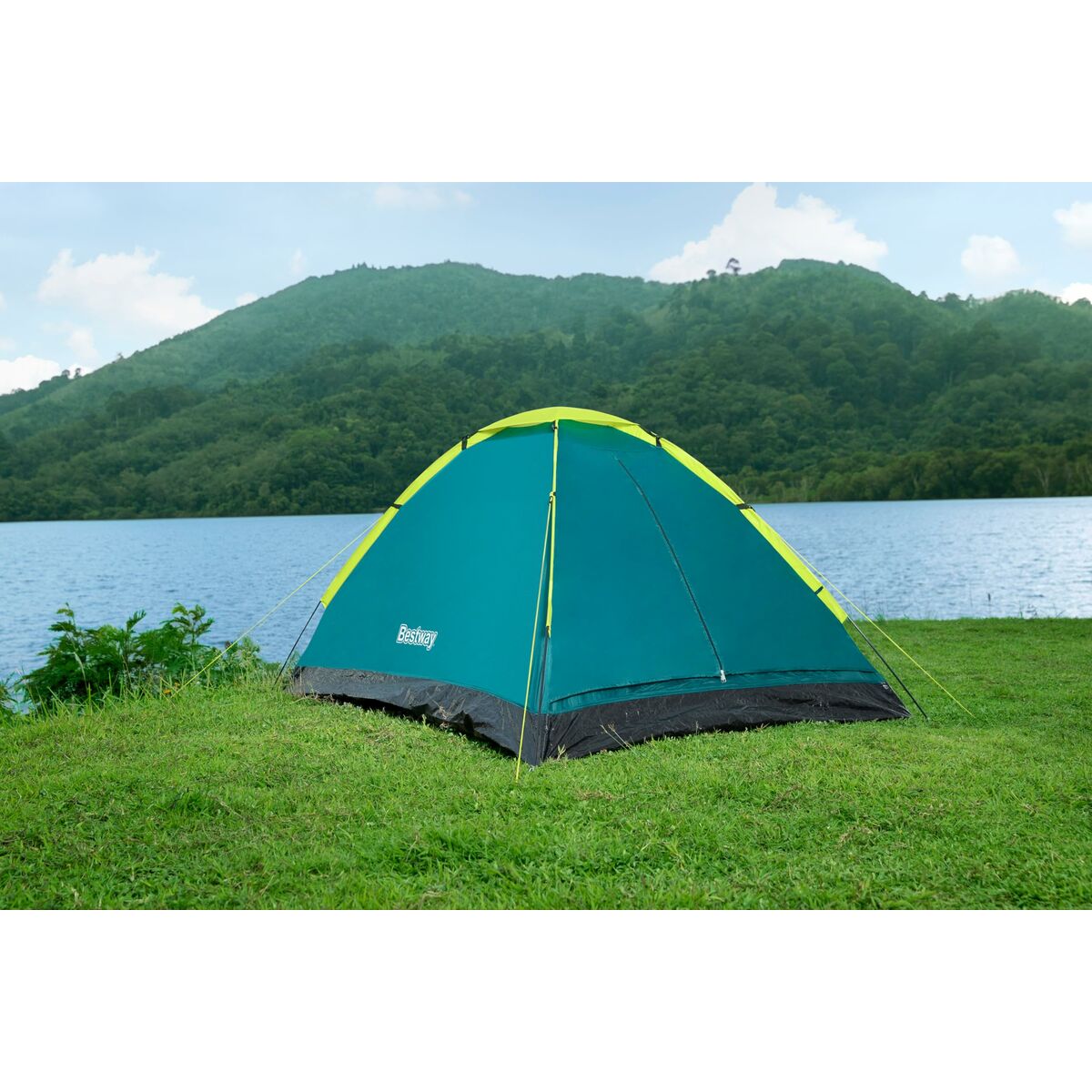 Tenda da Campeggio Bestway 210 x 210 x 130 cm Verde