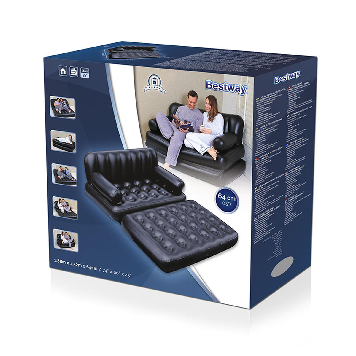 Poltrona Gonfiabile Bestway 188 x 152 x 64 cm