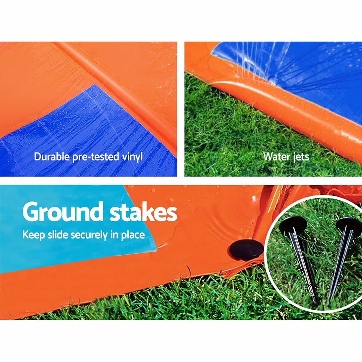 Scivolo ad acqua Bestway 488 x 207,5 cm Scorrevole Triplo