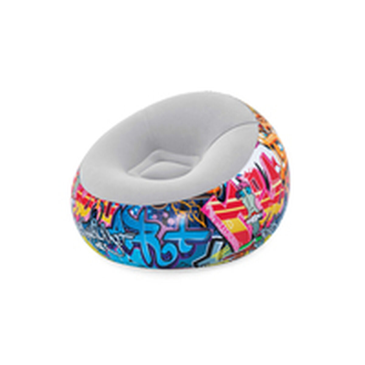 Poltrona Gonfiabile Bestway Graffiti 112 x 112 x 66 cm