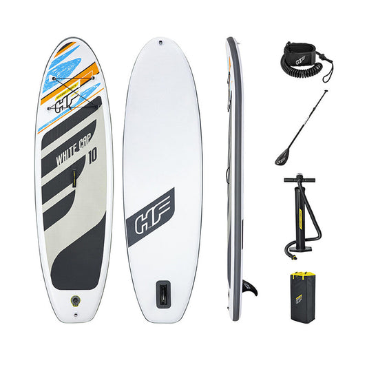Tavola da Paddle Surf Gonfiabile con Accessori Bestway Hydro-Force Bianco 305 x 84 x 12 cm