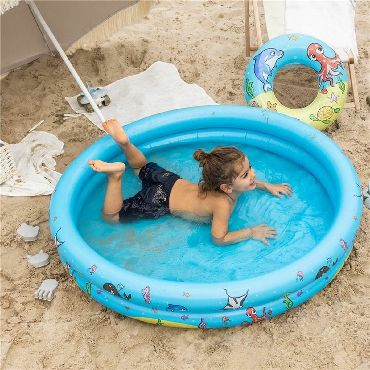 Piscina Gonfiabile per Bambini Swim Essentials 2020SE465 120 cm Acquamarina