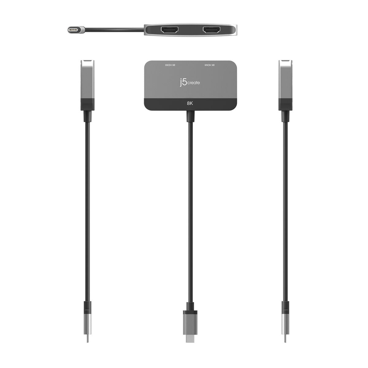 Adattatore USB-C con HDMI j5create JCA465-N