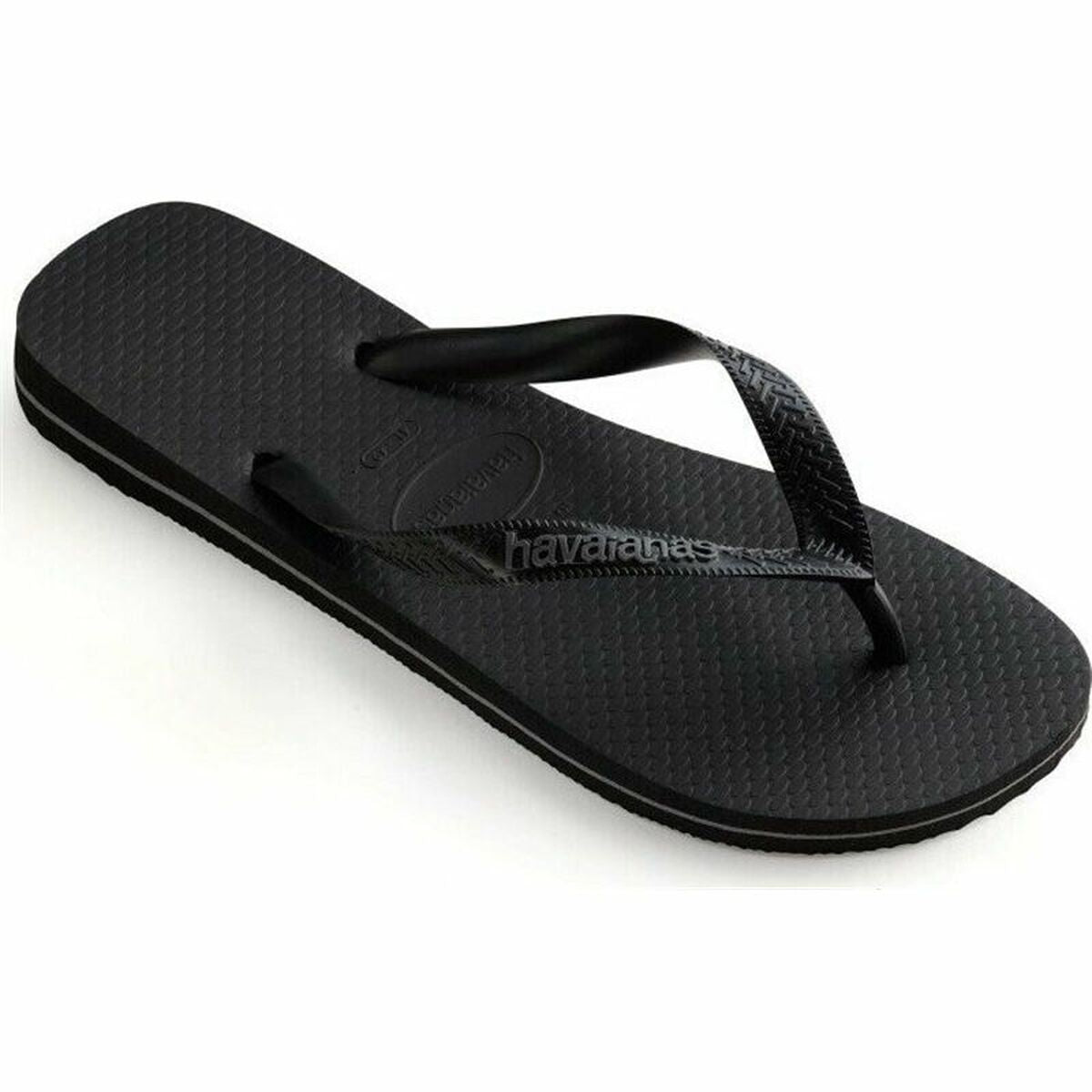 Ciabatte da Uomo Havaianas Logo Filete Nero