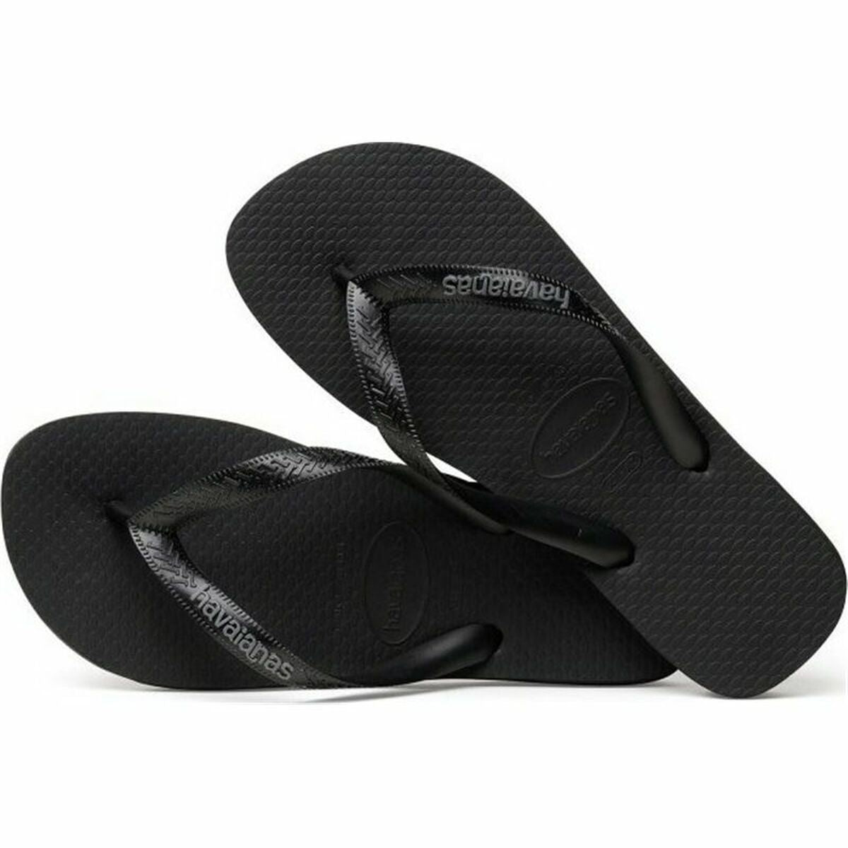 Ciabatte da Uomo Havaianas Logo Filete Nero
