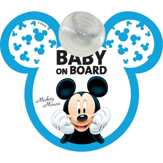 Adesivo per Auto Mickey Mouse CZ10423 Ø 20 cm