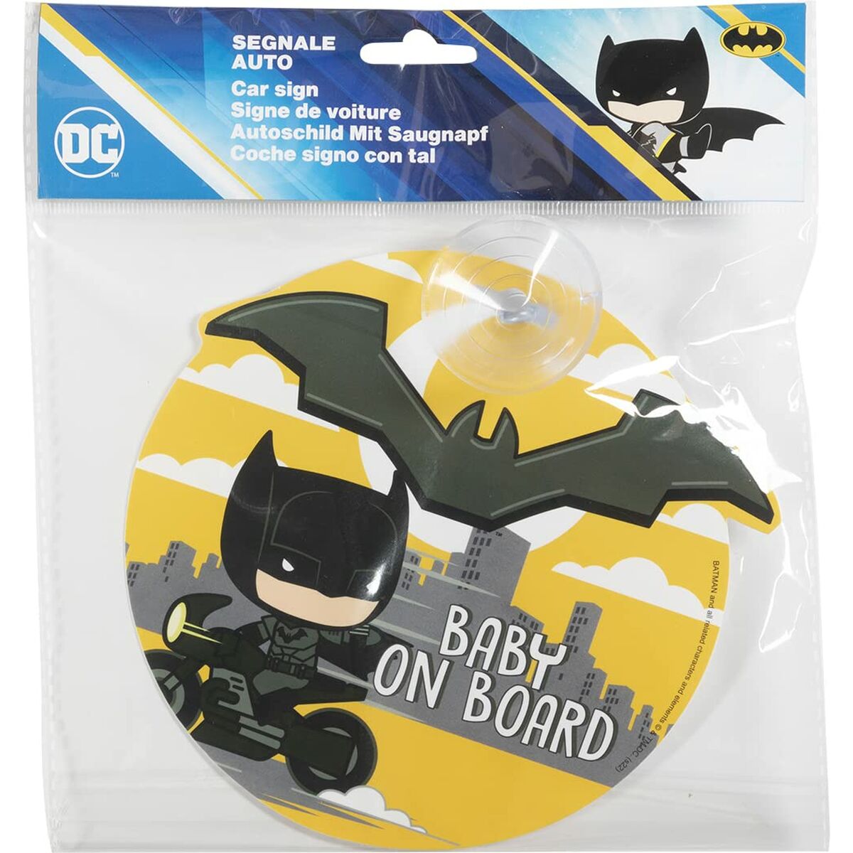 Adesivo per Auto Batman CZ11068 Ø 20 cm
