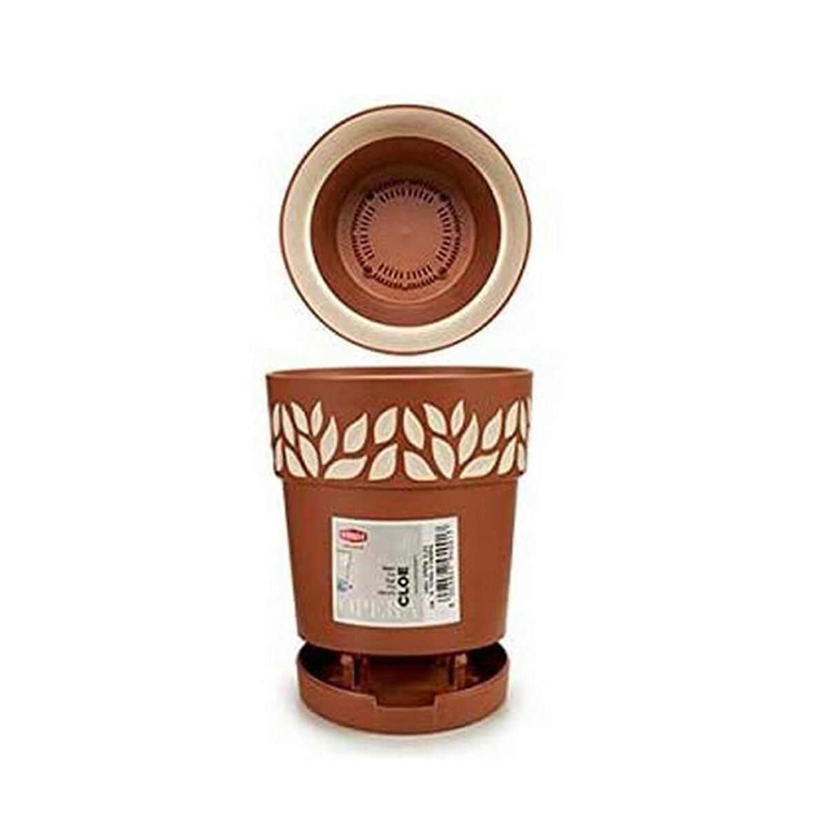 Vaso Stefanplast SFV94001 Marrone Beige Terracotta 15 x 15 x 15 cm Plastica