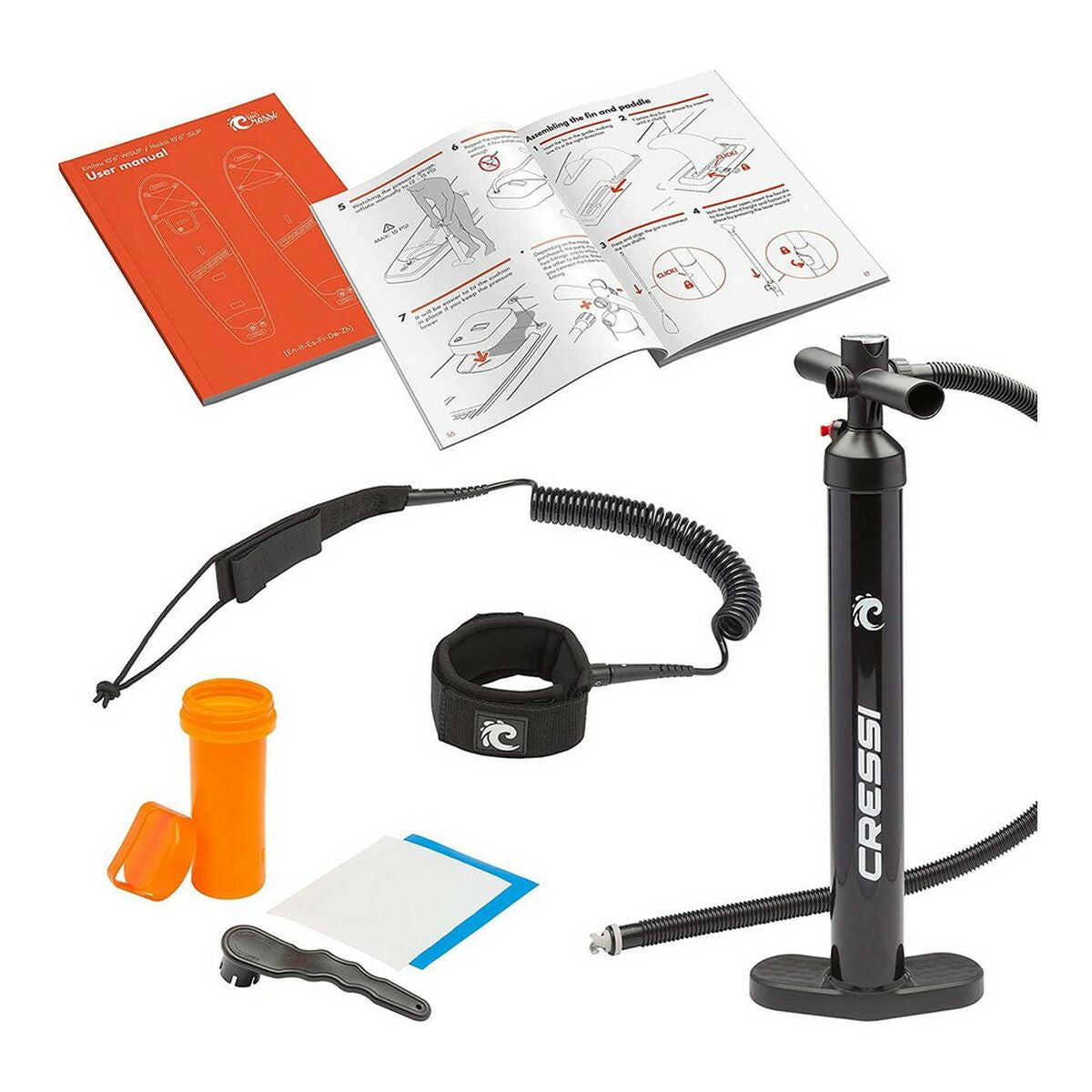 Tavola da Paddle Surf Gonfiabile con Accessori Cressi-Sub 10.6" Bianco