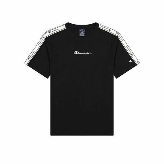 Maglia a Maniche Corte Uomo Champion Crewneck Nero