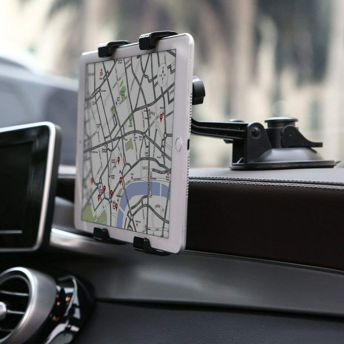 Supporto Tablet Universale per Auto Techly I-TABLET-VENT Nero