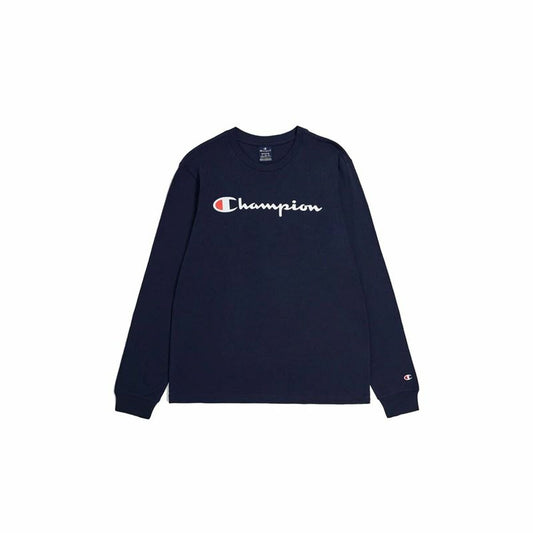 Felpa senza Cappuccio Uomo Champion Legacy  Blu scuro M