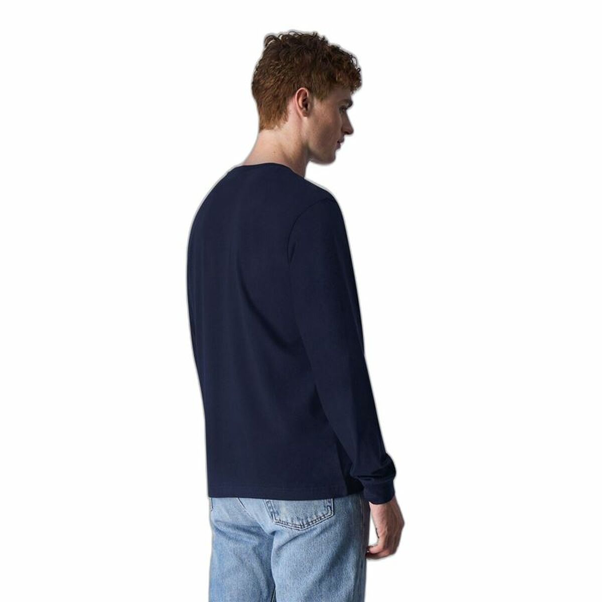 Felpa senza Cappuccio Uomo Champion Legacy  Blu scuro M