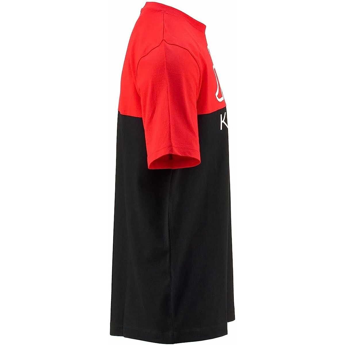 Maglia a Maniche Corte Uomo Kappa Emir CKD Nero Rosso