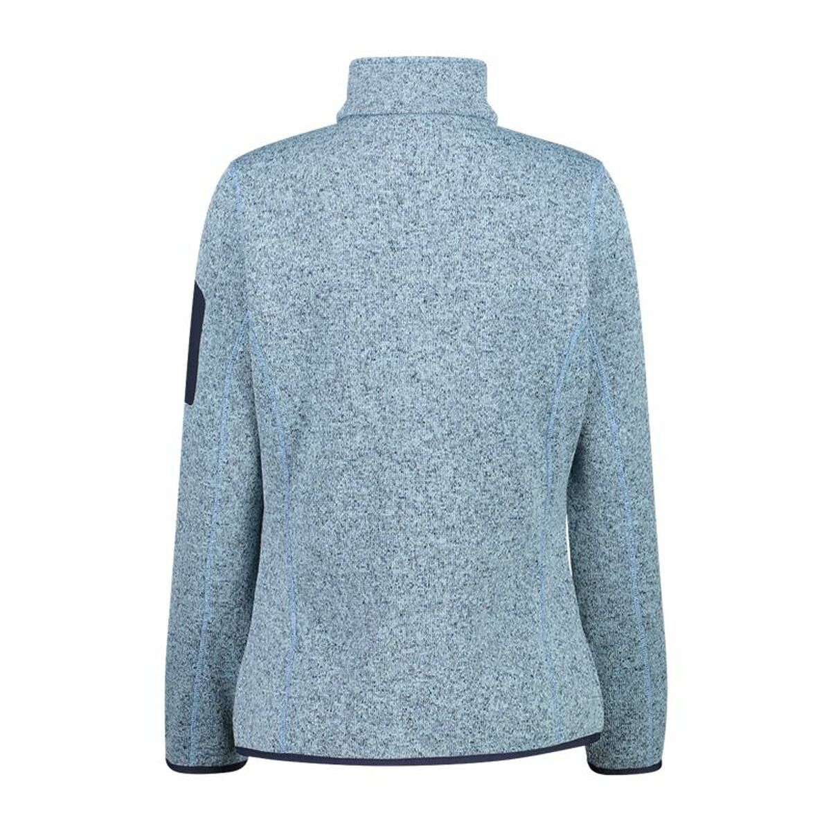 Giacca Sportiva da Donna Campagnolo Melange Knit-Tech Azzurro