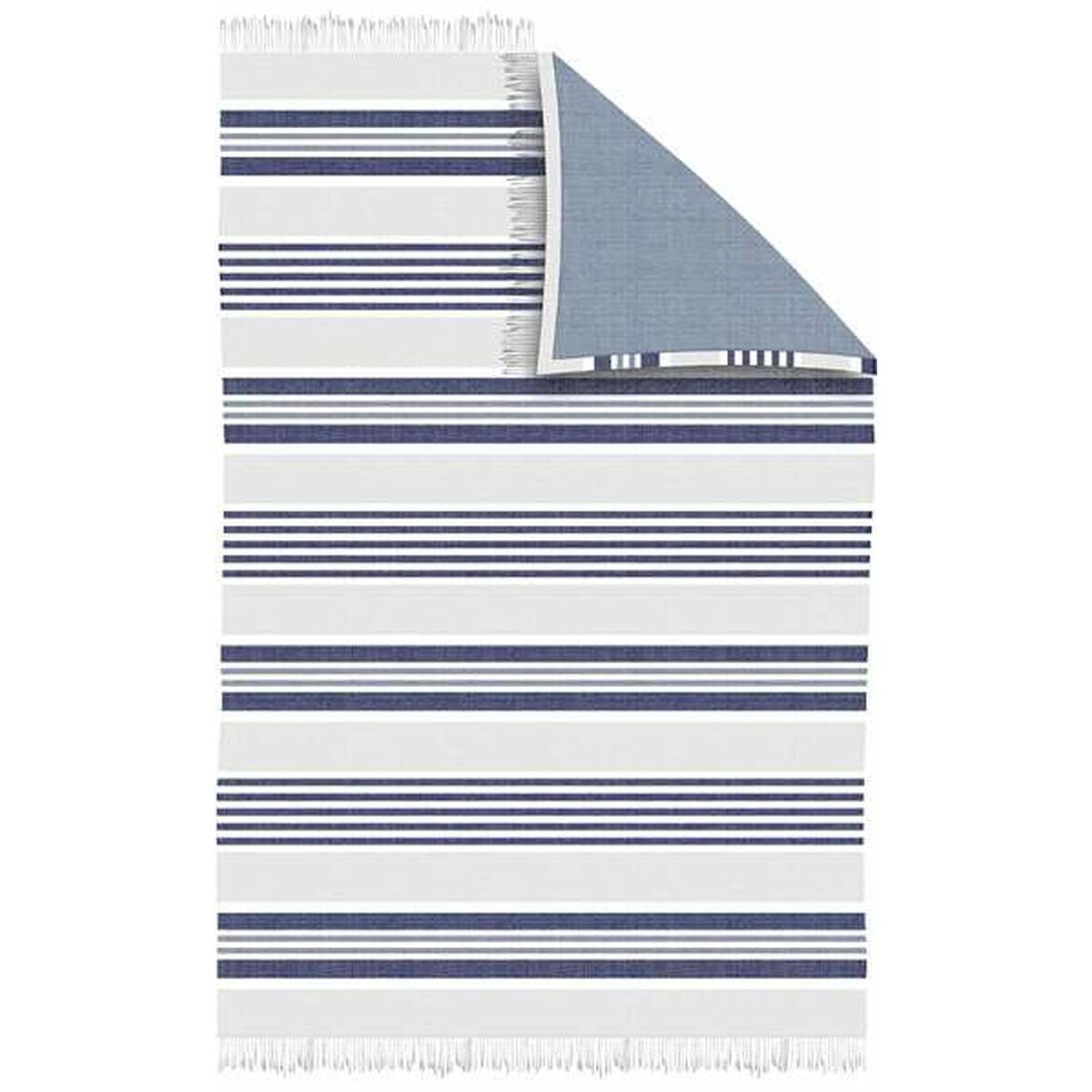 Telo da Mare Secaneta Honsu 100 x 150 cm Con frange Righe