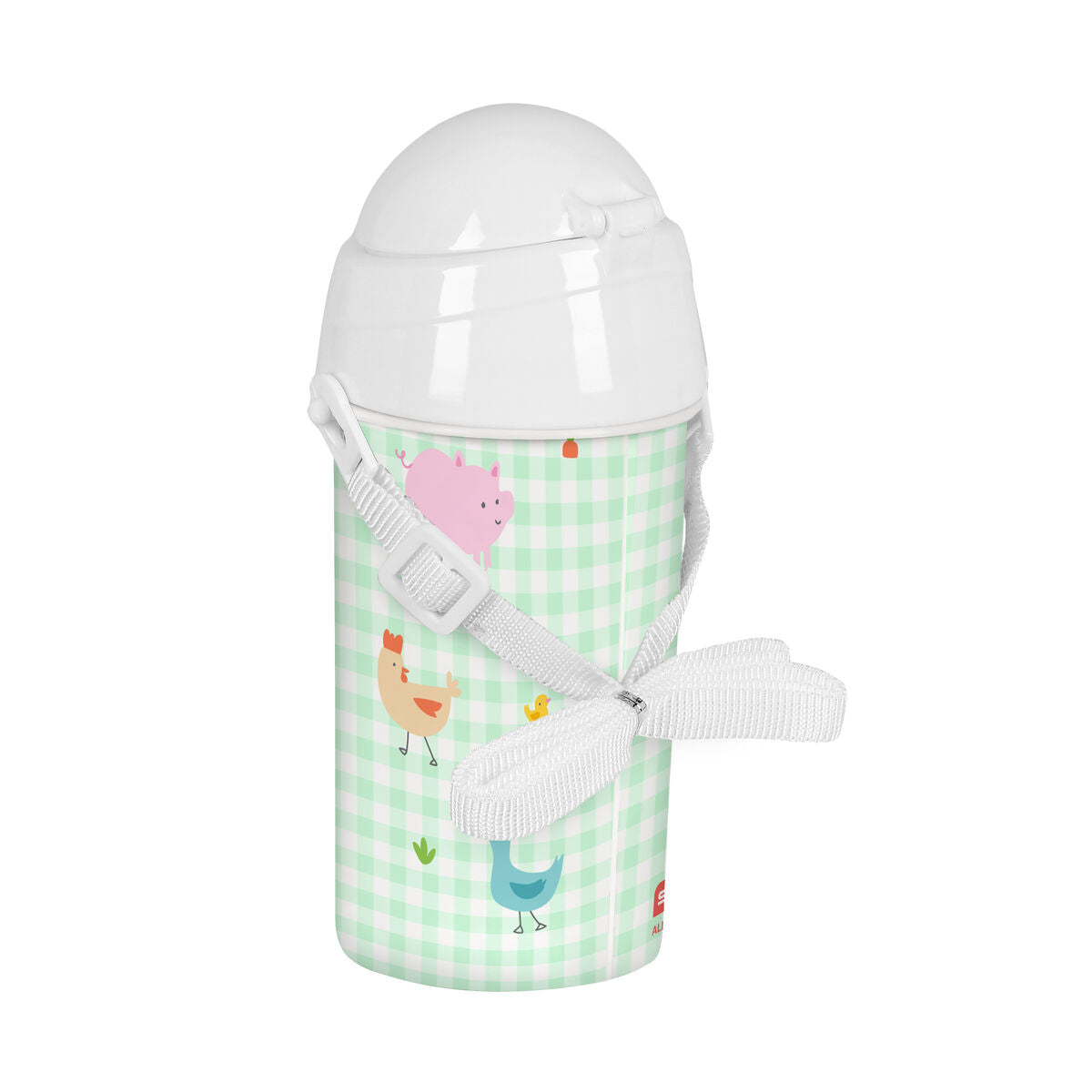 Bottiglia d'acqua Safta Granja Bianco PVC Verde Chiaro (500 ml)