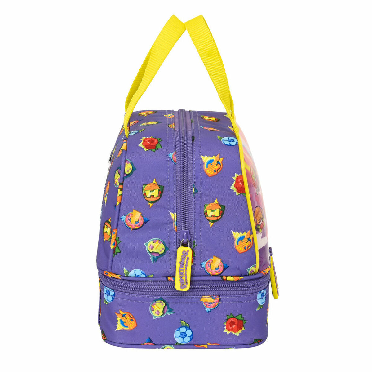 Portamerenda SuperThings Guardians of Kazoom Viola Giallo (20 x 20 x 15 cm)