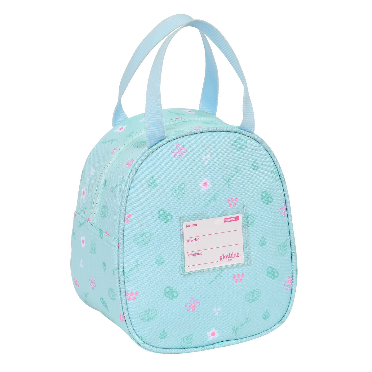 Portamerenda Termico Glow Lab Cute doll 19 x 22 x 14 cm Azzurro Chiaro