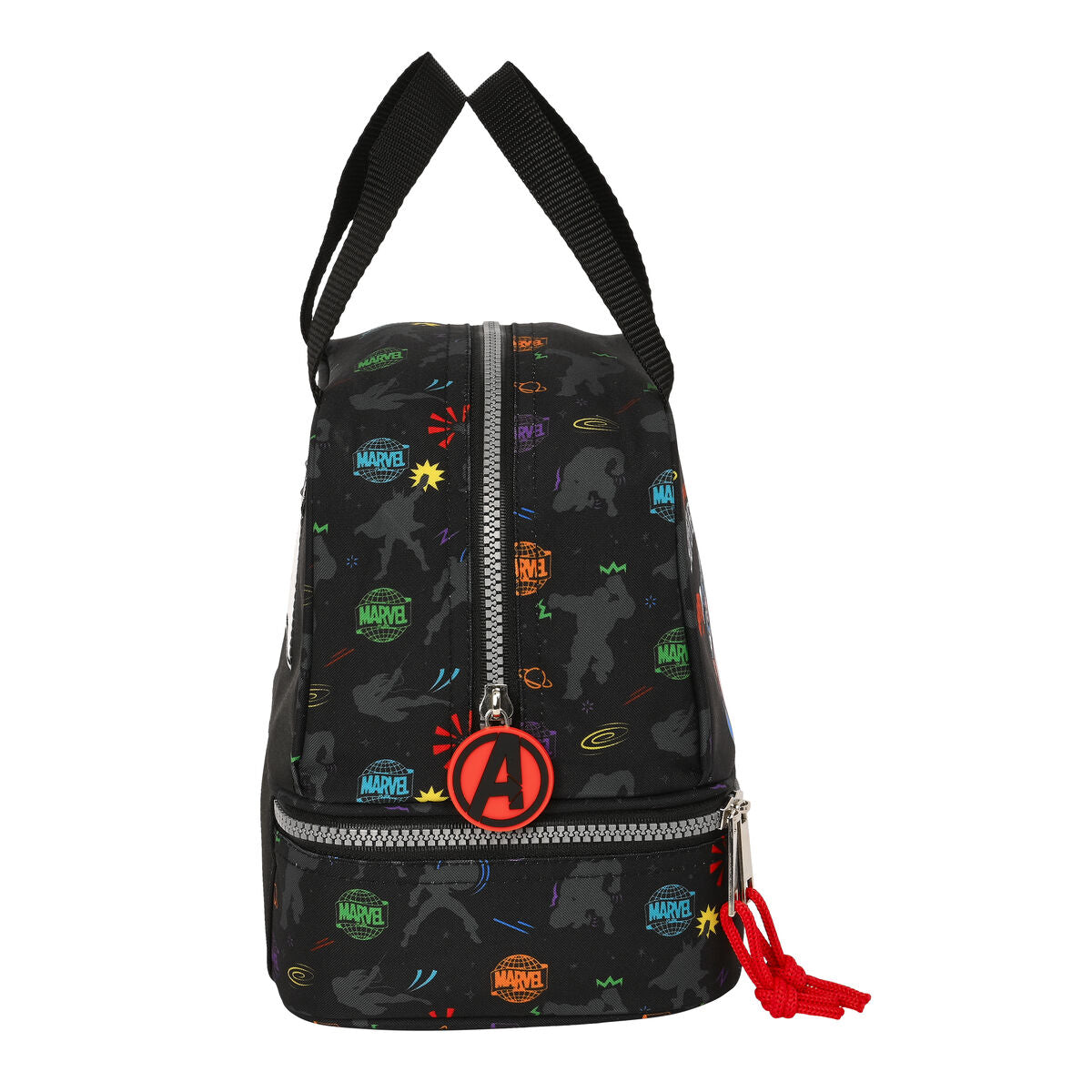 Portamerenda The Avengers Super heroes Nero 20 x 20 x 15 cm