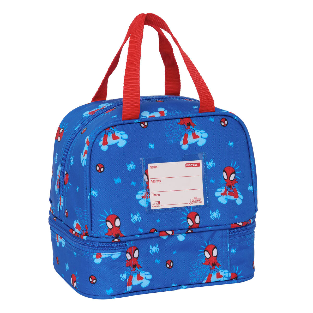 Portamerenda Spidey Azzurro 20 x 20 x 15 cm