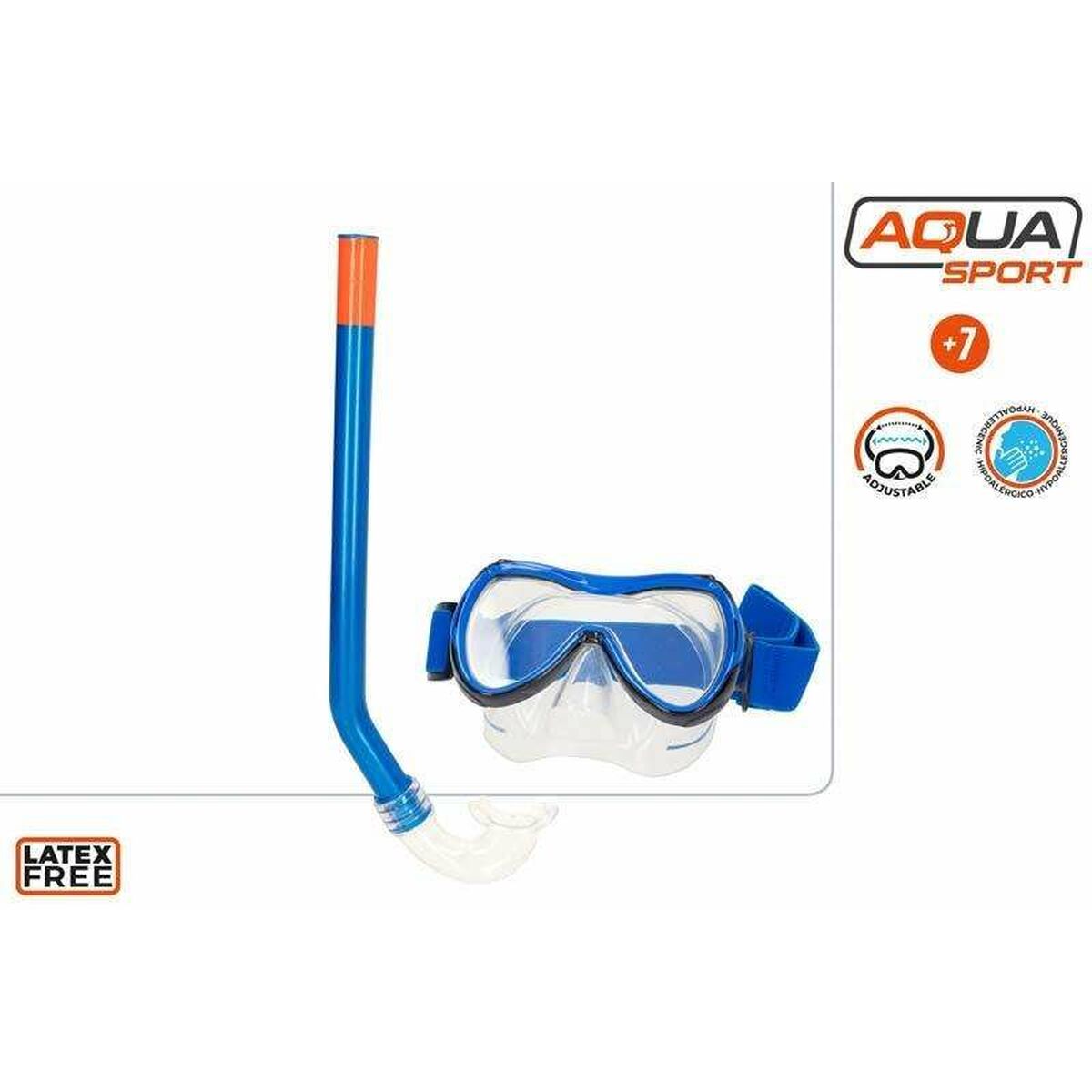 Occhialini da Snorkeling e Boccaglio Colorbaby Per bambini