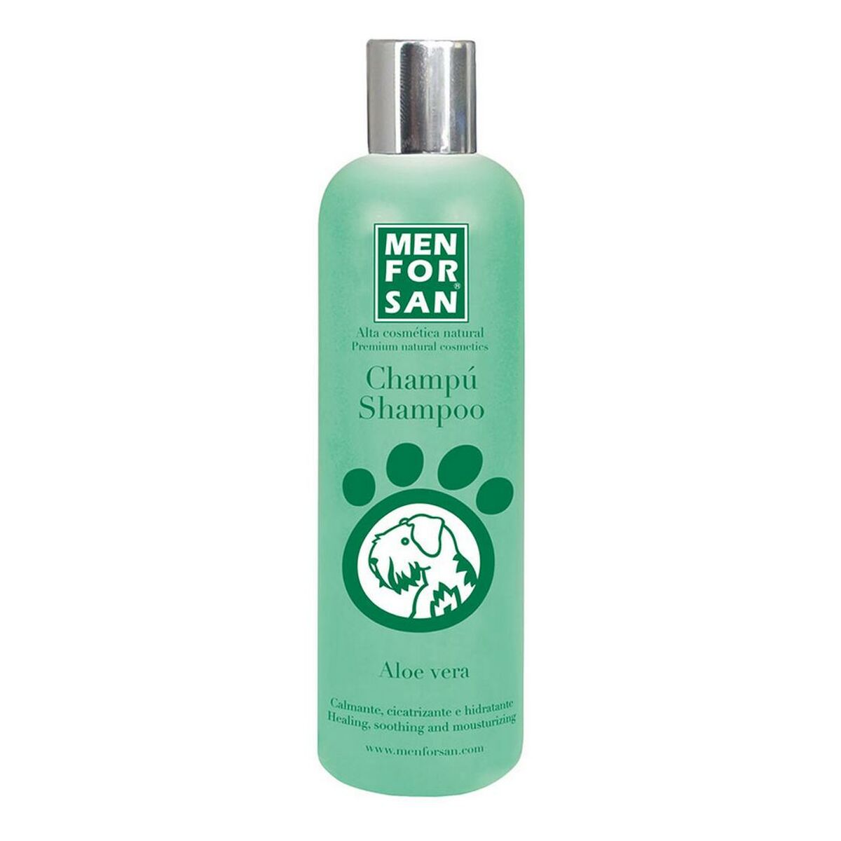 Shampoo per animali domestici Menforsan Cane Aloe Vera 300 ml