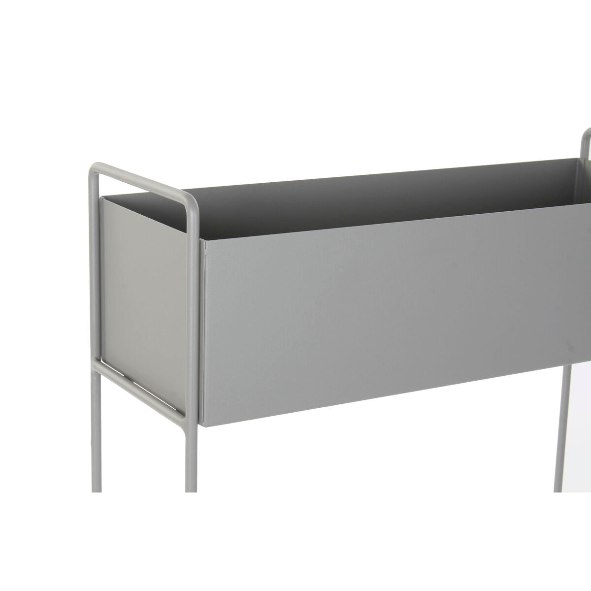 Set di Vasi DKD Home Decor Grigio Metallo Loft 57 x 20 x 74 cm