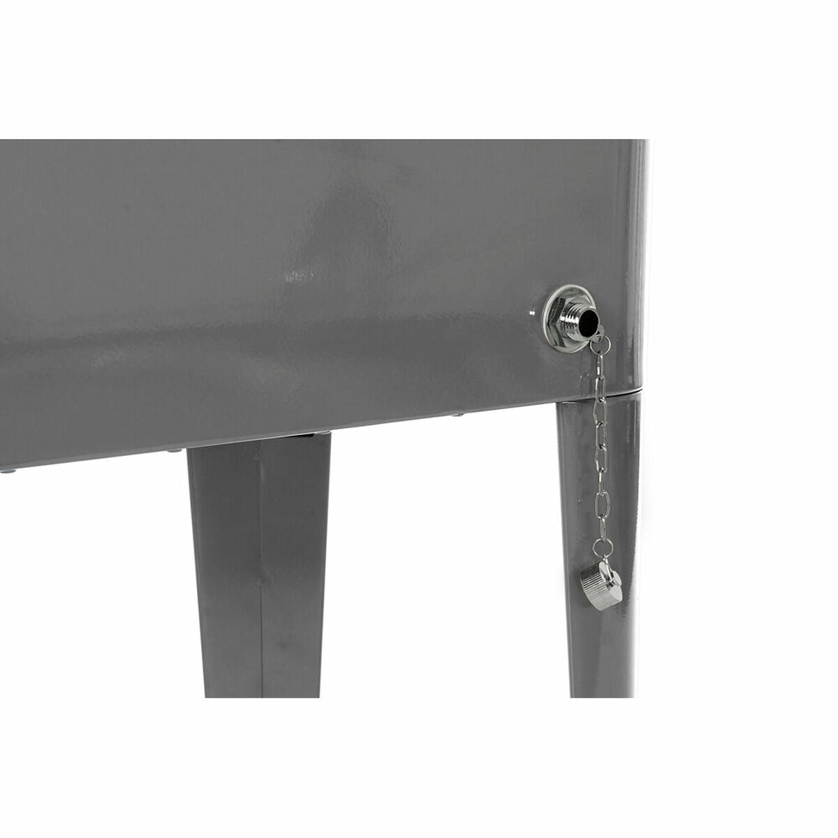 Frigo DKD Home Decor Con ruote Grigio Grigio scuro Acciaio polipropilene 56 L 74 x 43 x 80 cm (74 x 43 x 80 cm)