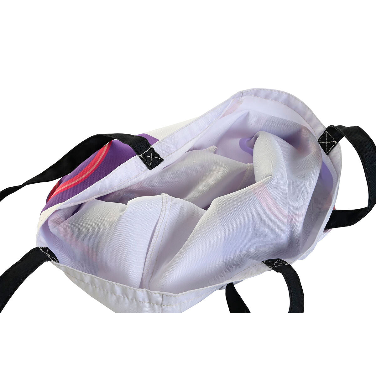 Borsa di stoffa DKD Home Decor Bianco polialgodon Poliestere 43 x 15 x 40 cm (4 Unità)