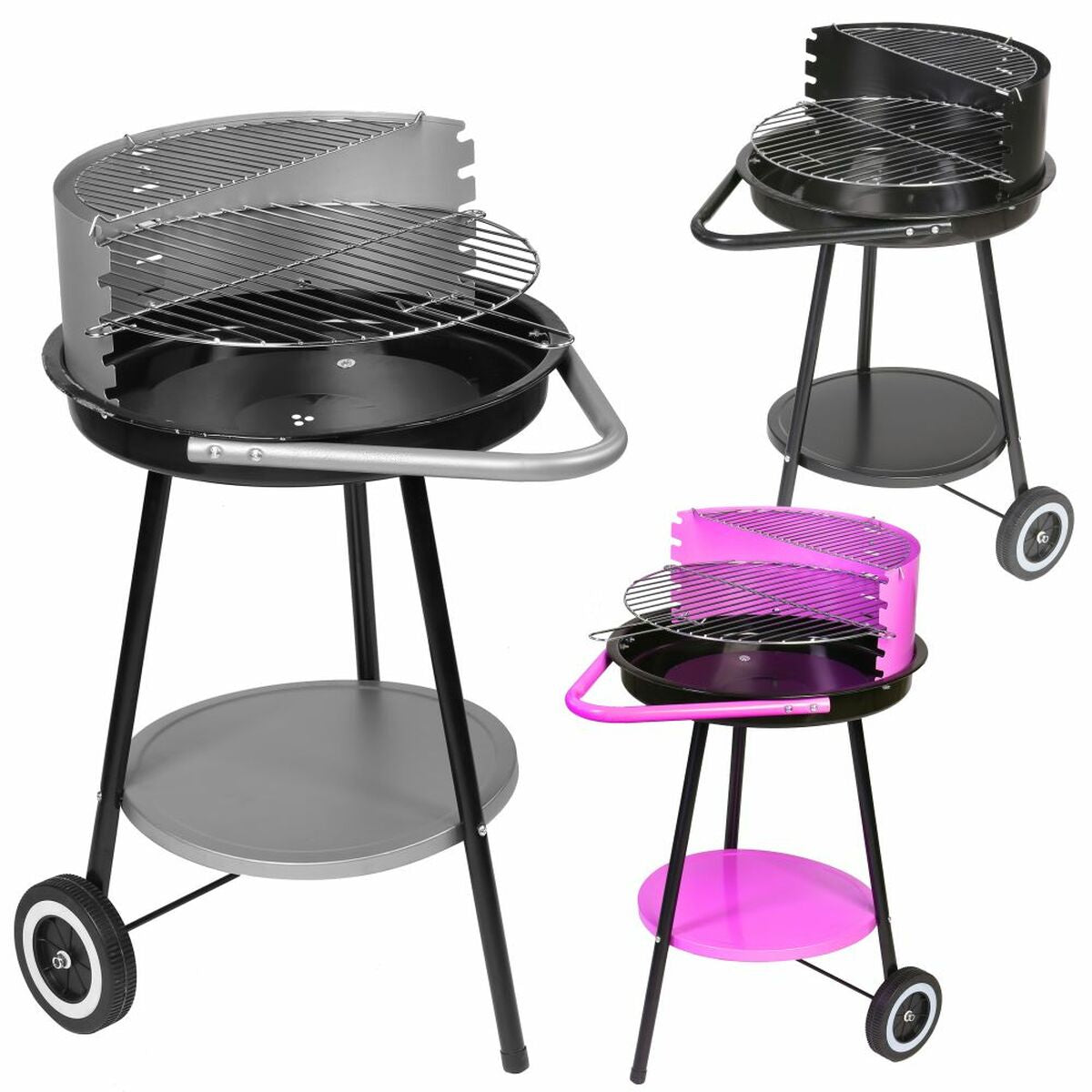 Barbecue Milena Nero 47 x 60 x 78 cm