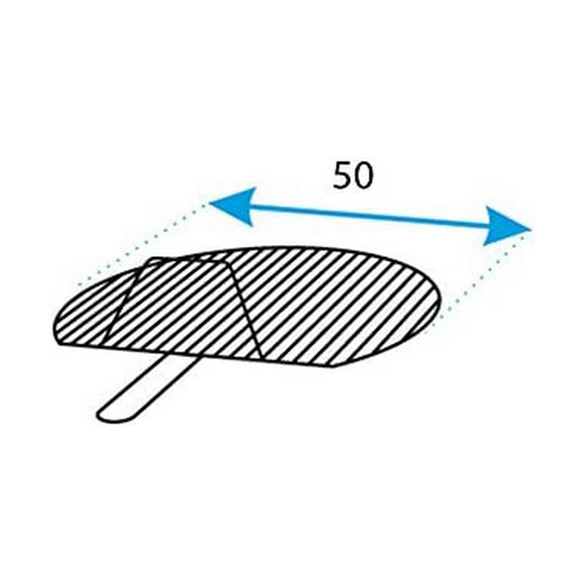 Barbecue a Carbone con Gambe Imex el Zorro Nero (Ø50 x 75 cm)