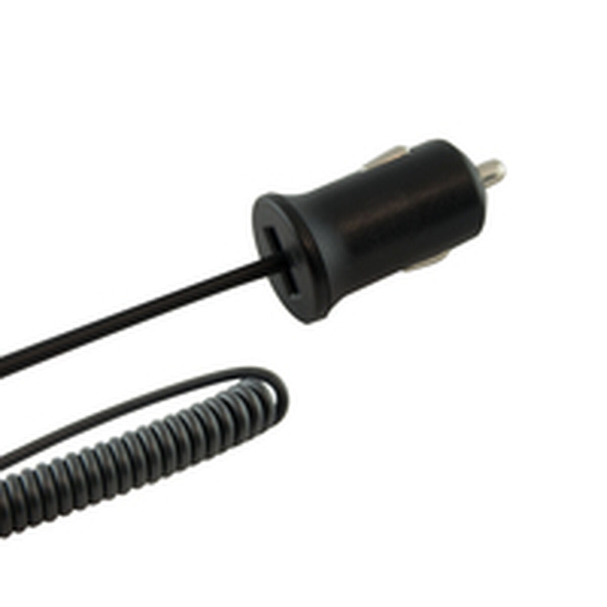 Caricabatterie per Auto KSIX 2.1A USB Nero