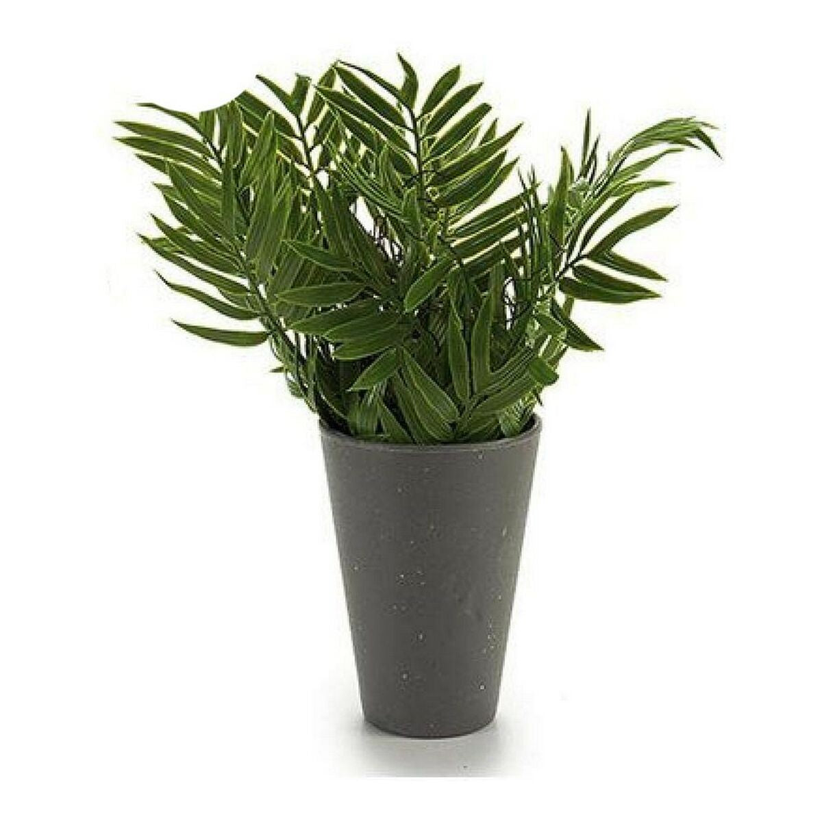 Vaso Verde Plastica 13 x 25 x 13 cm