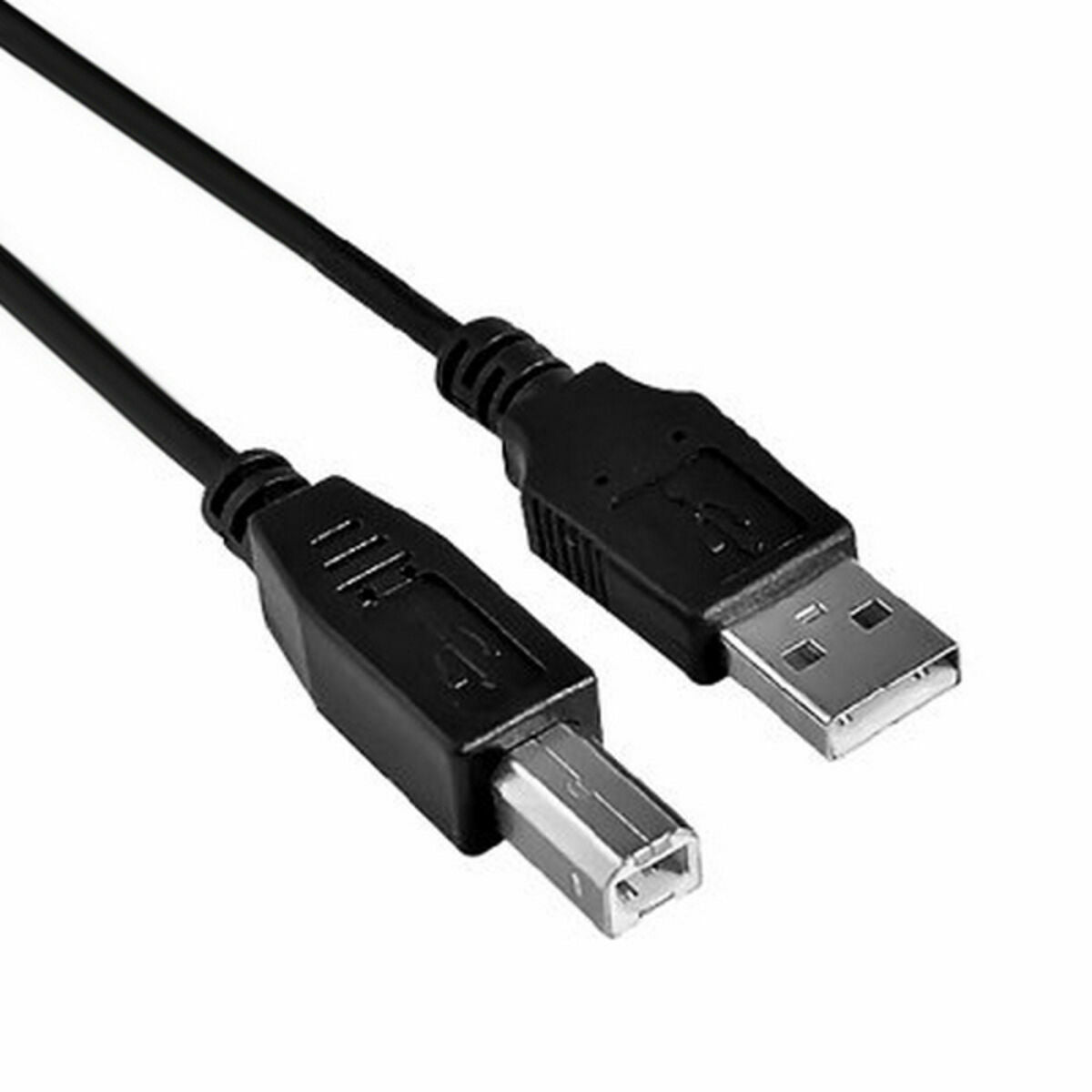 Cavo USB A con USB B NANOCABLE CABLE USB 2.0 IMPRESORA, TIPO A/M-B/M, NEGRO, 3.0 M 3 m Nero