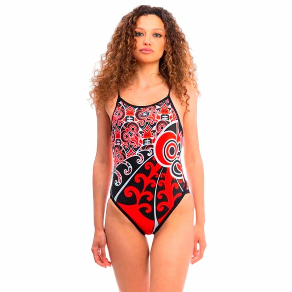 Costume da Bagno Donna Turbo 'Revolution' New-Zealand-2023 Rosso