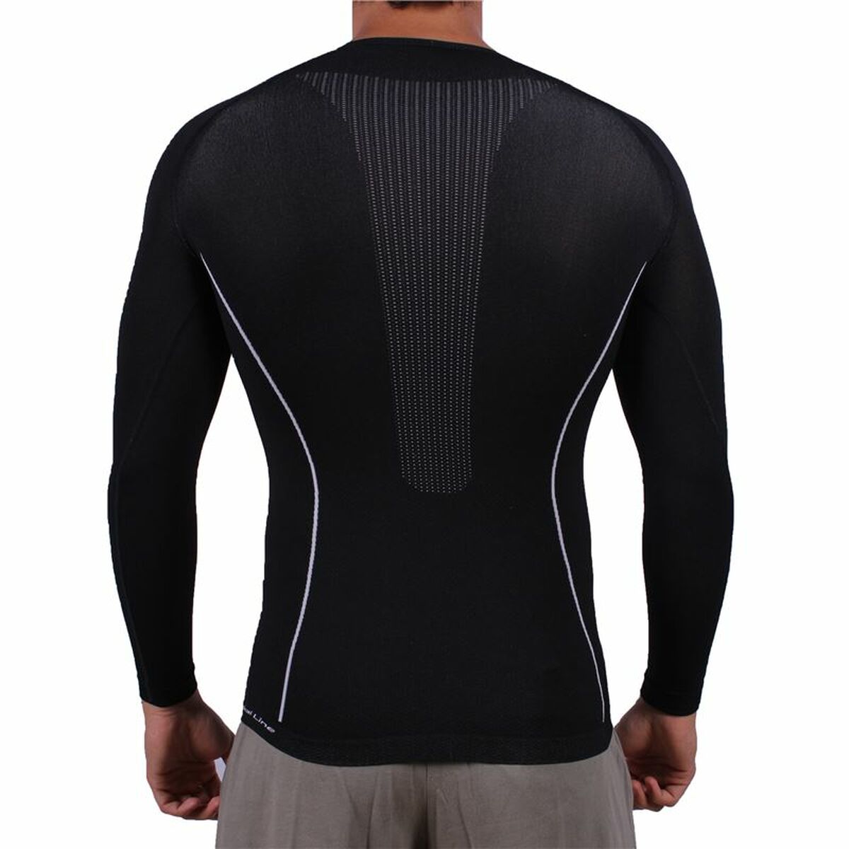 Maglia a Maniche Lunghe Uomo Sport Hg Sandsock Nero