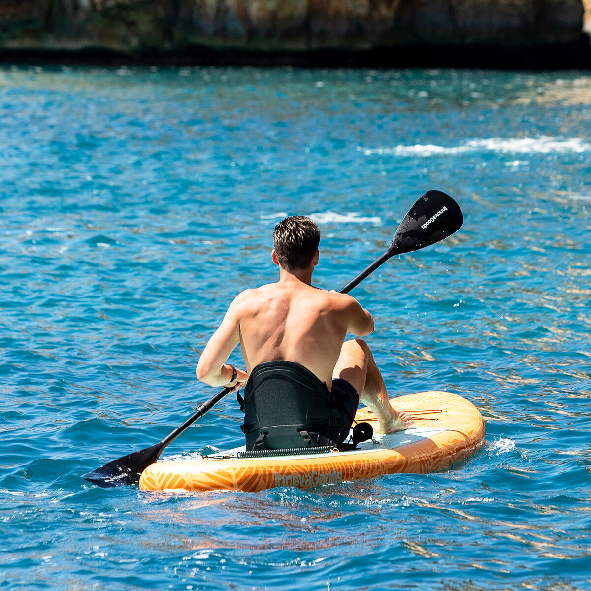 Tavola da Paddle Surf Gonfiabile 2 in 1 con Sedile e Accessori Siros InnovaGoods 10'5" 320 cm