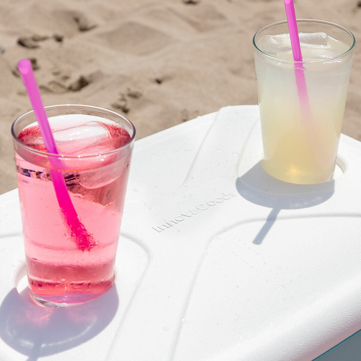 Frigorifero Portatile Rigido Koolty InnovaGoods 20 L Turchese Polietilene polipropilene (Ricondizionati B)