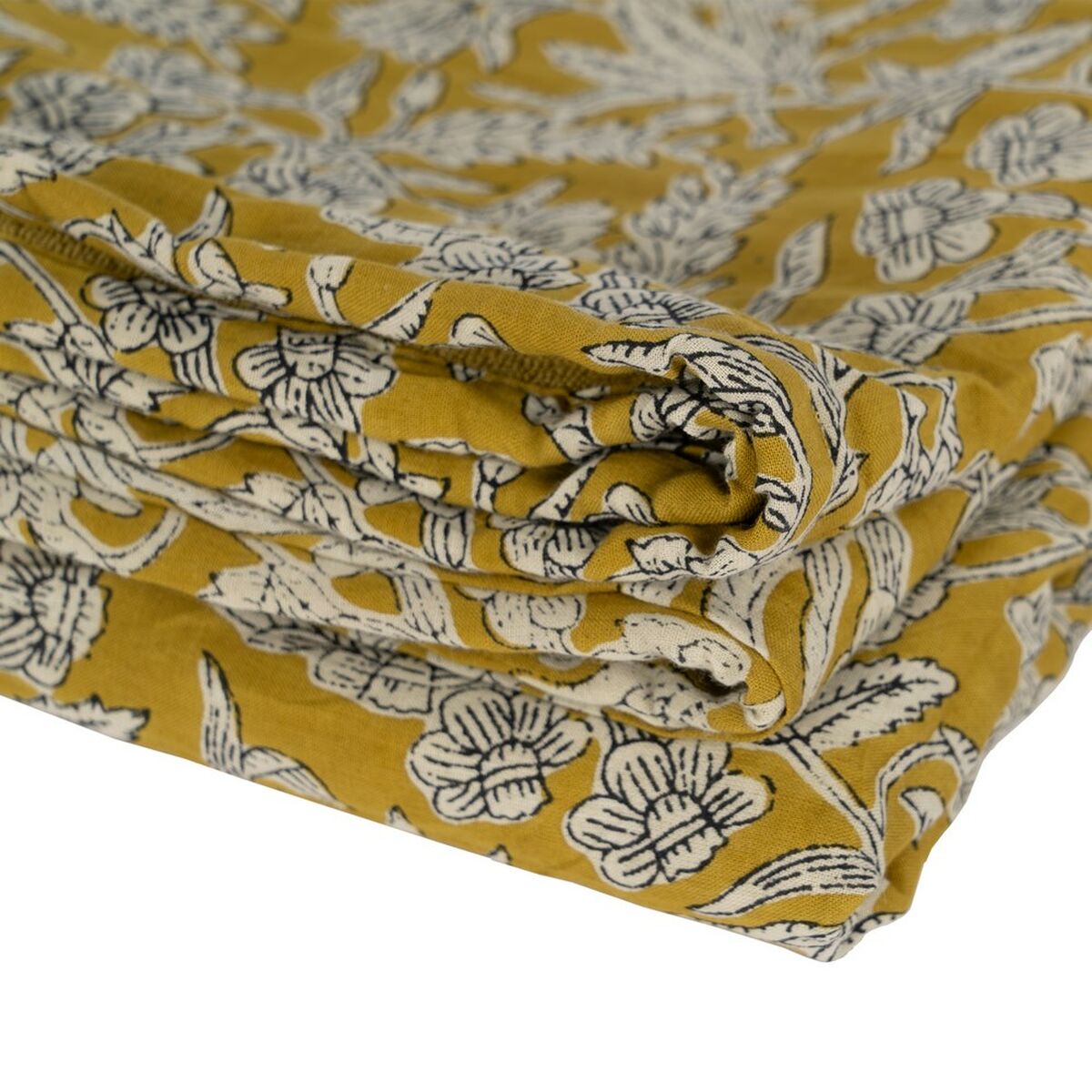 Pareo Asciugamano Beige Senape Cotone 90 x 180 cm