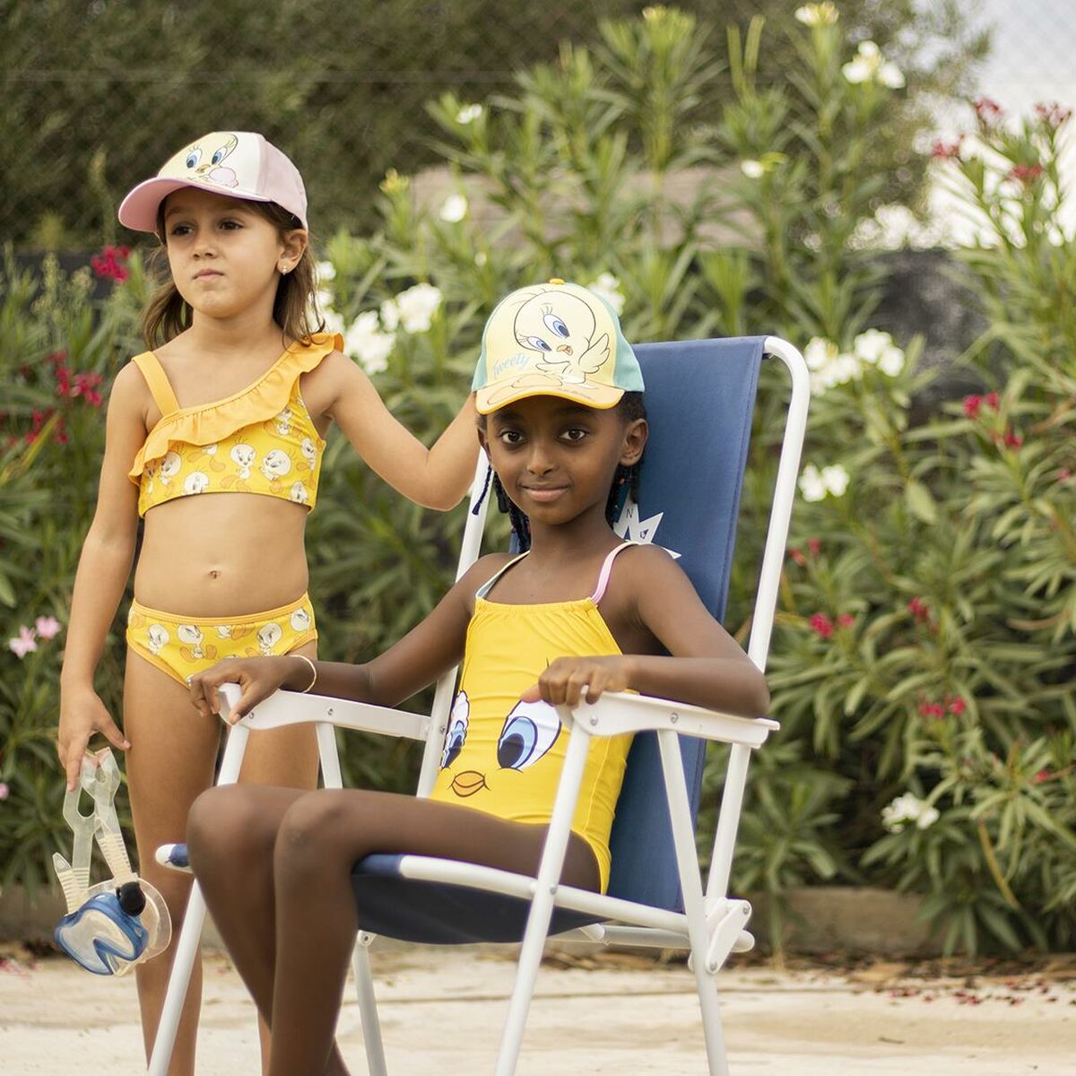 Cappellino per Bambini Looney Tunes Rosa (53 cm)