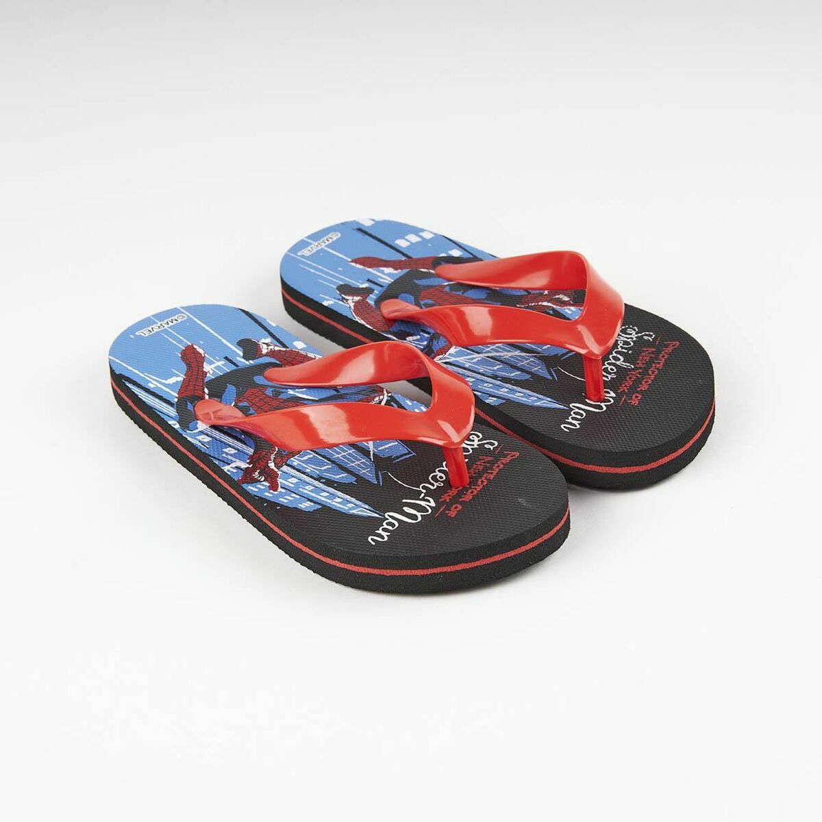 Ciabatte per Bambini Spider-Man Azzurro