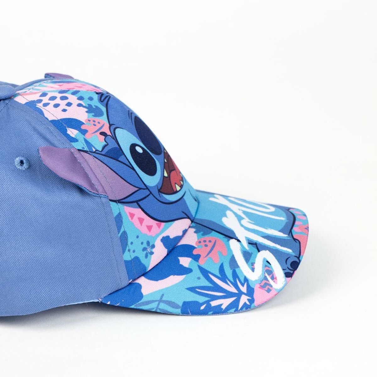 Cappellino per Bambini con Orecchie Stitch Azzurro