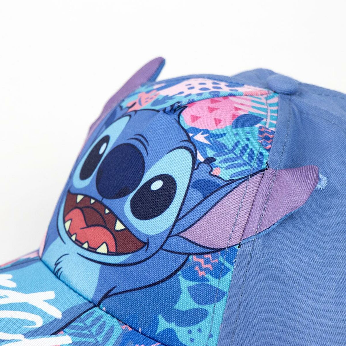 Cappellino per Bambini con Orecchie Stitch Azzurro