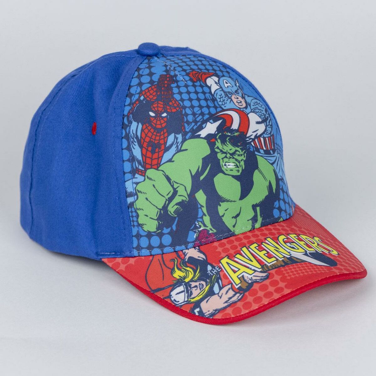 Cappellino per Bambini The Avengers Blu scuro (53 cm)