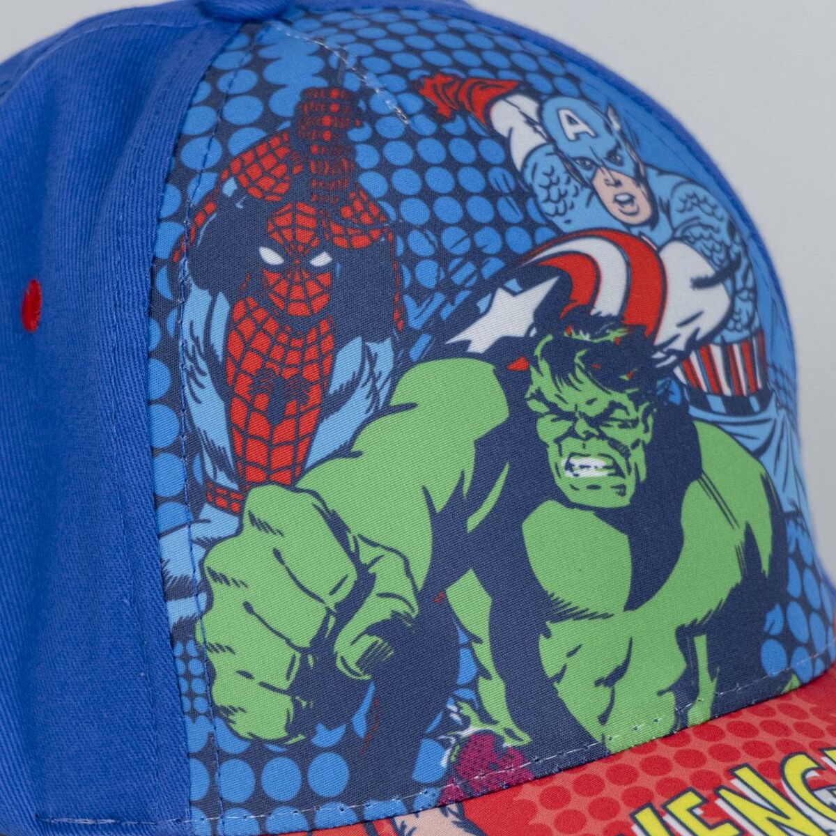Cappellino per Bambini The Avengers Blu scuro (53 cm)
